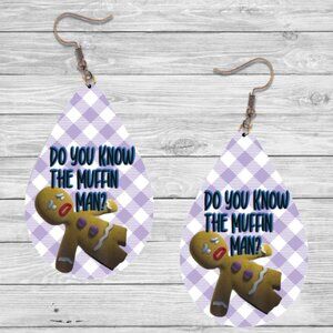 Shrek Earrings: Do You Know the Muffin Man